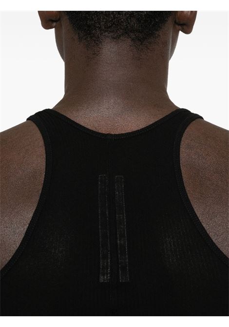 basic rib tank top man black RICK OWENS | RU01F2150 RC09
